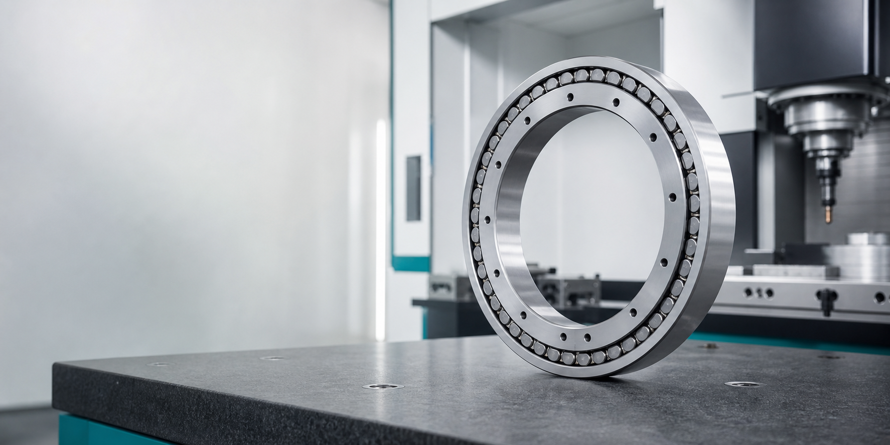 cross roller bearing product photography